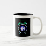 Old Fashioned X-Ray Clock Original Negative Coffee Mugs