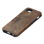 Old Faux Leather Print iPhone 5 Case