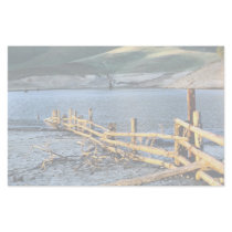 Old fence in Eidon Weir, Bonnie Doon, Victoria, Au Customized Stationery