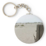 Old Fence Pole Key Chains