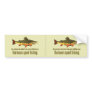 Old Fishing Saying Bumper Sticker