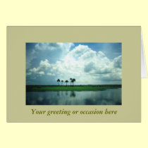 Old Florida Any Occasion Card cards