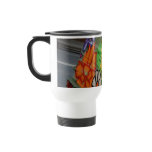 Old flowered-van Mug