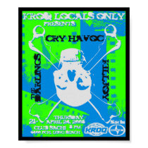Old flyers (KROQ) posters by killjoysux Old flyers (KROQ) posters