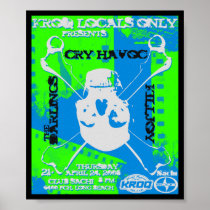 Old flyers (KROQ) Poster