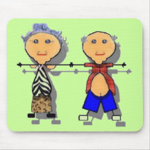 Old Fogies Mouse Pad