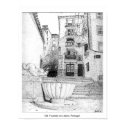 Old Fountain on Lisbon Portugal