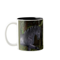 'Old Friends' ~ An Elf & Black Horse Series mugs