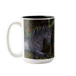 'Old Friends' ~ An Elf & Black Horse Series mugs