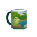 Old frog mugs