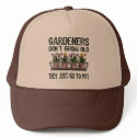 Old Gardeners hats by HobbyTees Old Gardeners hats