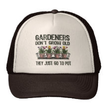 Old Gardeners Trucker Hats
