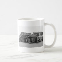 Old Gas Station, 1920s Mug