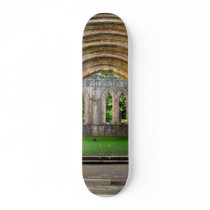Old Gate In Fountains Abbey skateboards