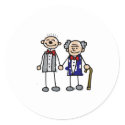 Old Gay Couple sticker