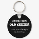 Old Geezer - Key Ring keychains