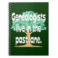Old Genealogists Never Die Note Book
