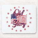 Old Glory Flag Mousepad