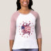 Ladies 3/4 Sleeve Raglan (Fitted)