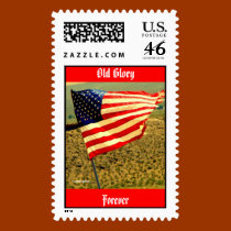 Old Glory Forever Postage stamps