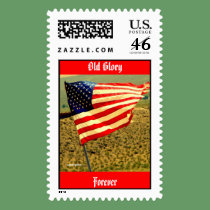 Old Glory Forever Postage stamps