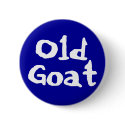 Old Goat Button by ohgeez Old Goat Button