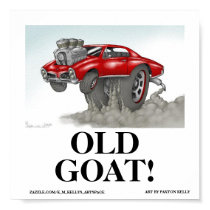 OLD GOAT! posters by K_M_KELLYS_ARTSPACE OLD GOAT! posters