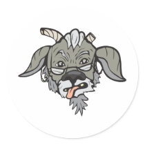OLD GOAT! stickers by Joee3030 OLD GOAT! stickers