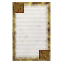 Old Gold Dragon stationery by SuanSKatra Old Gold Dragon stationery