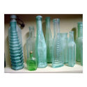 Old Green Glass Bottles posters