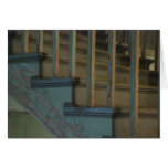 Old Green Wooden Stairs cards