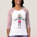 Ladies 3/4 Sleeve Raglan (Fitted)