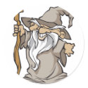 old grey wizard sorcerer stickers by doonidesigns old grey wizard sorcerer stickers