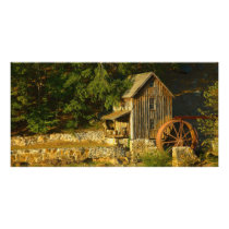 Old Grist Mill in GA Photo Greeting Card