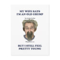 Old Grump Wife Says Post Card