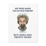 Old Grump Wife Says Post Card