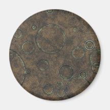 old grunge canvas refrigerator magnet