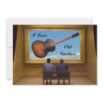 OLD GUITAR- INVITATION