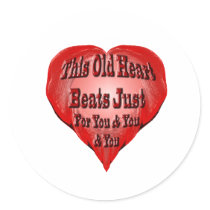 Old Heart stickers