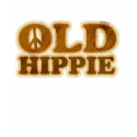 Old Hippie Peace Sign t-shirts