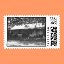 "Old Home Place" Postage Stamp