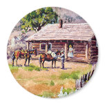OLD HOMESTEAD by SHARON SHARPE Refrigerator Magnet