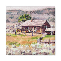 OLD HOMESTEAD by SHARON SHARPE magnets by sharonsharpe OLD HOMESTEAD by SHARON SHARPE magnets