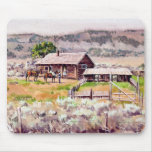 OLD HOMESTEAD by SHARON SHARPE Mouse Mat
