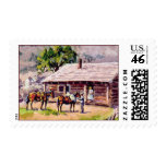 OLD HOMESTEAD by SHARON SHARPE Stamps