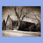 Old Homestead poster print sepia tintype photo posters