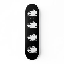 Old House, in White. Skateboard