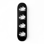 Old House, in White. Skateboard