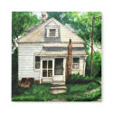 Old House Watercolor magnets