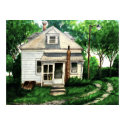 Old House Watercolor posters